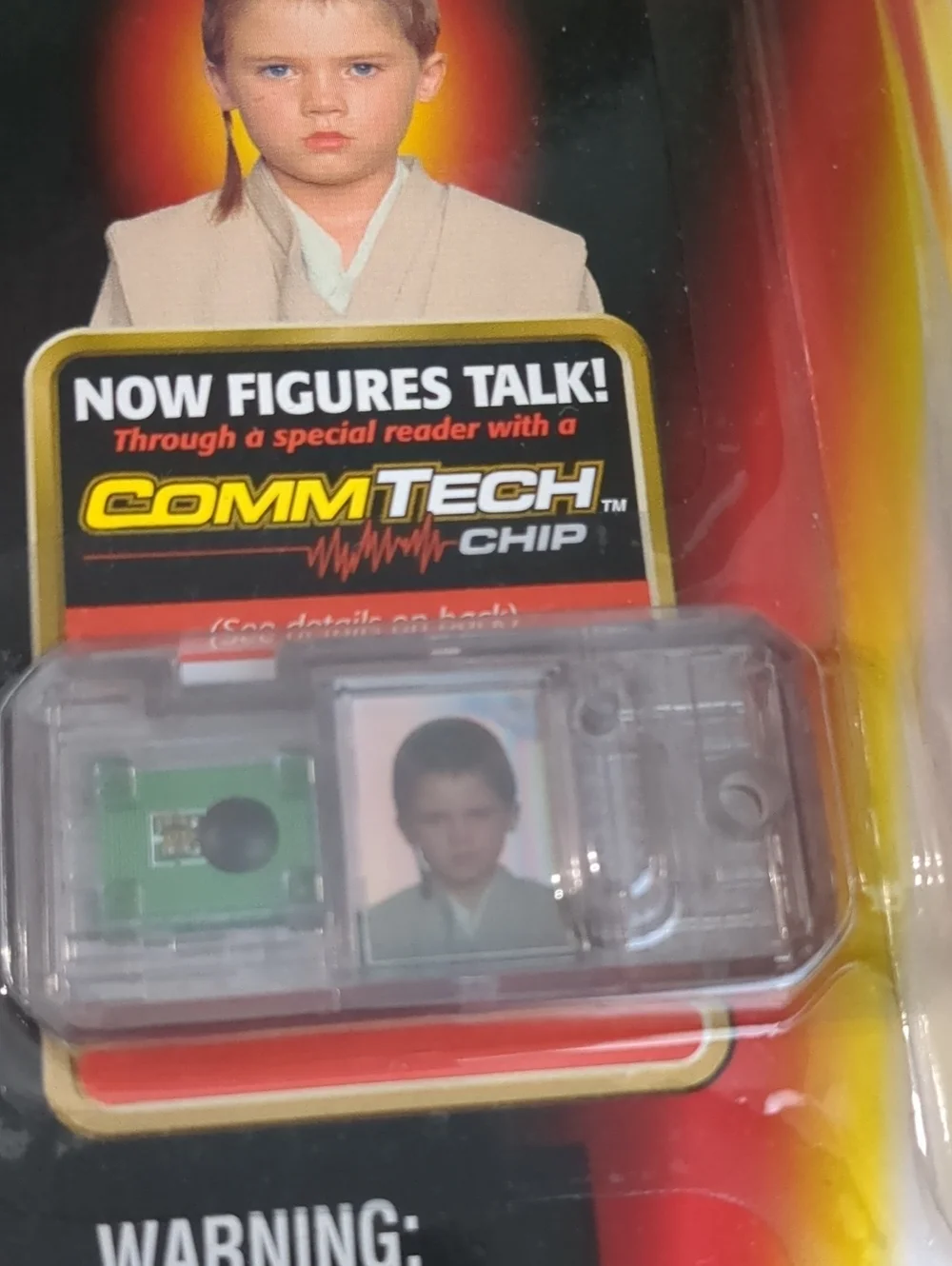 Star Wars Episode 1 Anakin Skywalker Action Figure Commtech 1999